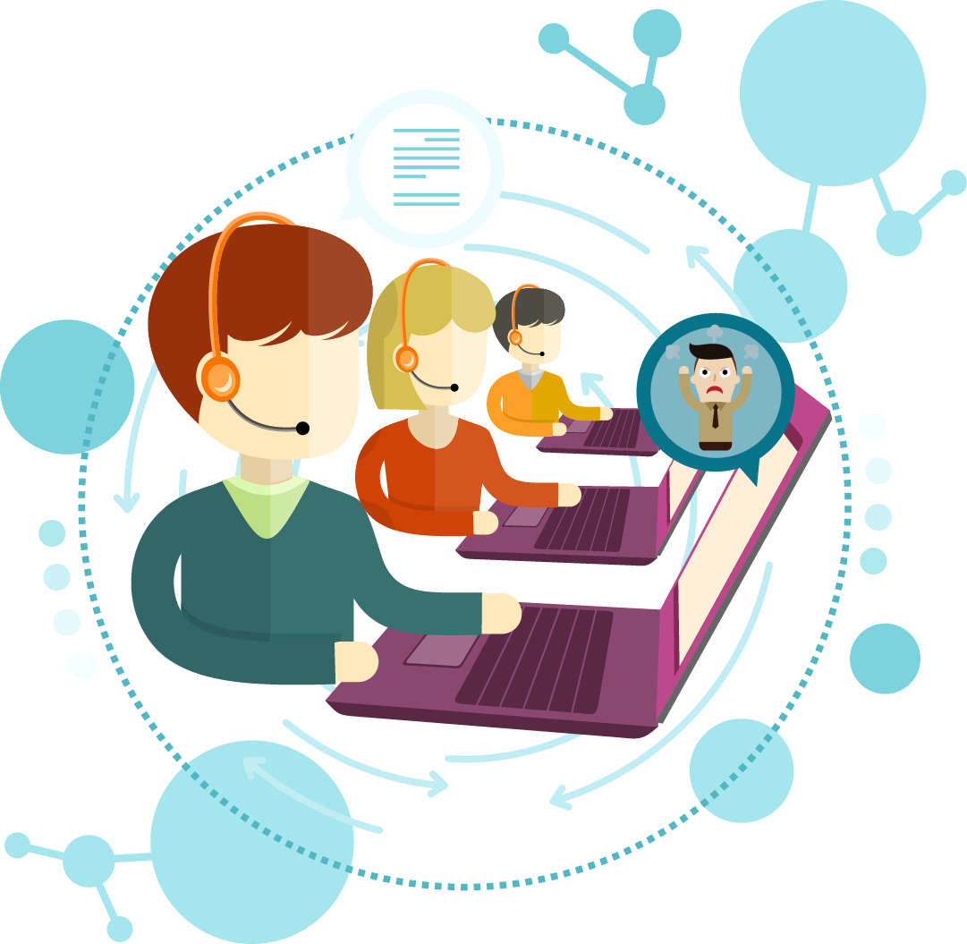 Ícone de suporte ao cliente